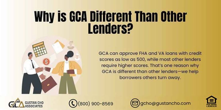 Why is GCA Different Than Other Lenders