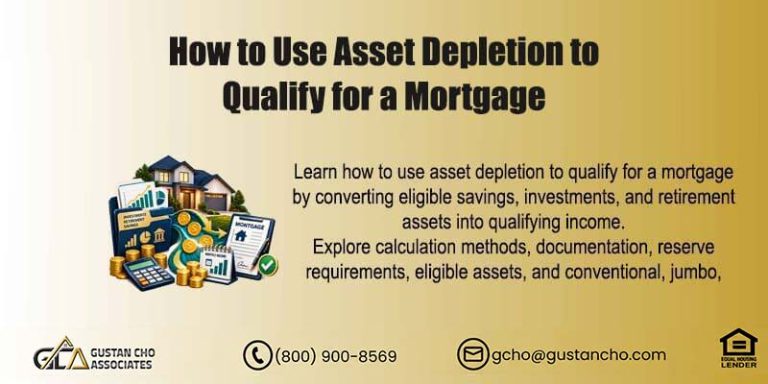 How to Use Asset Depletion to Qualify for a Mortgage