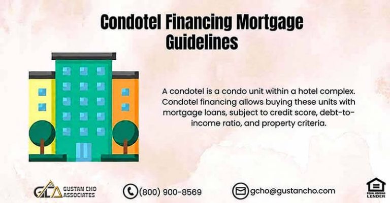 Condotel Financing Mortgage Guidelines