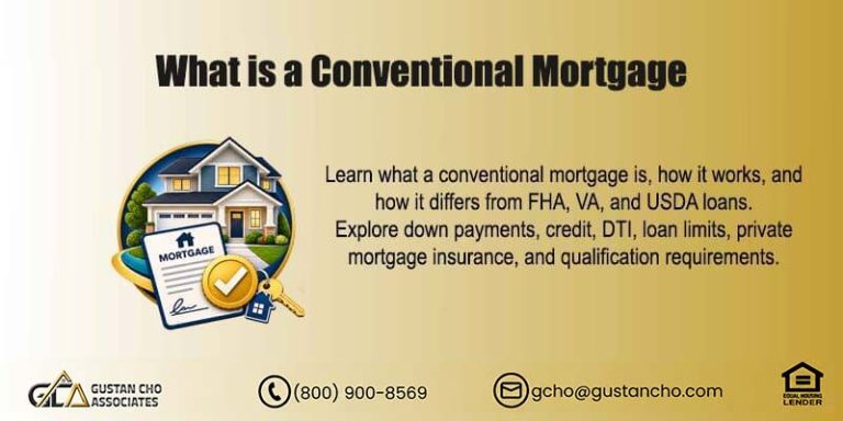 What is a Conventional Mortgage