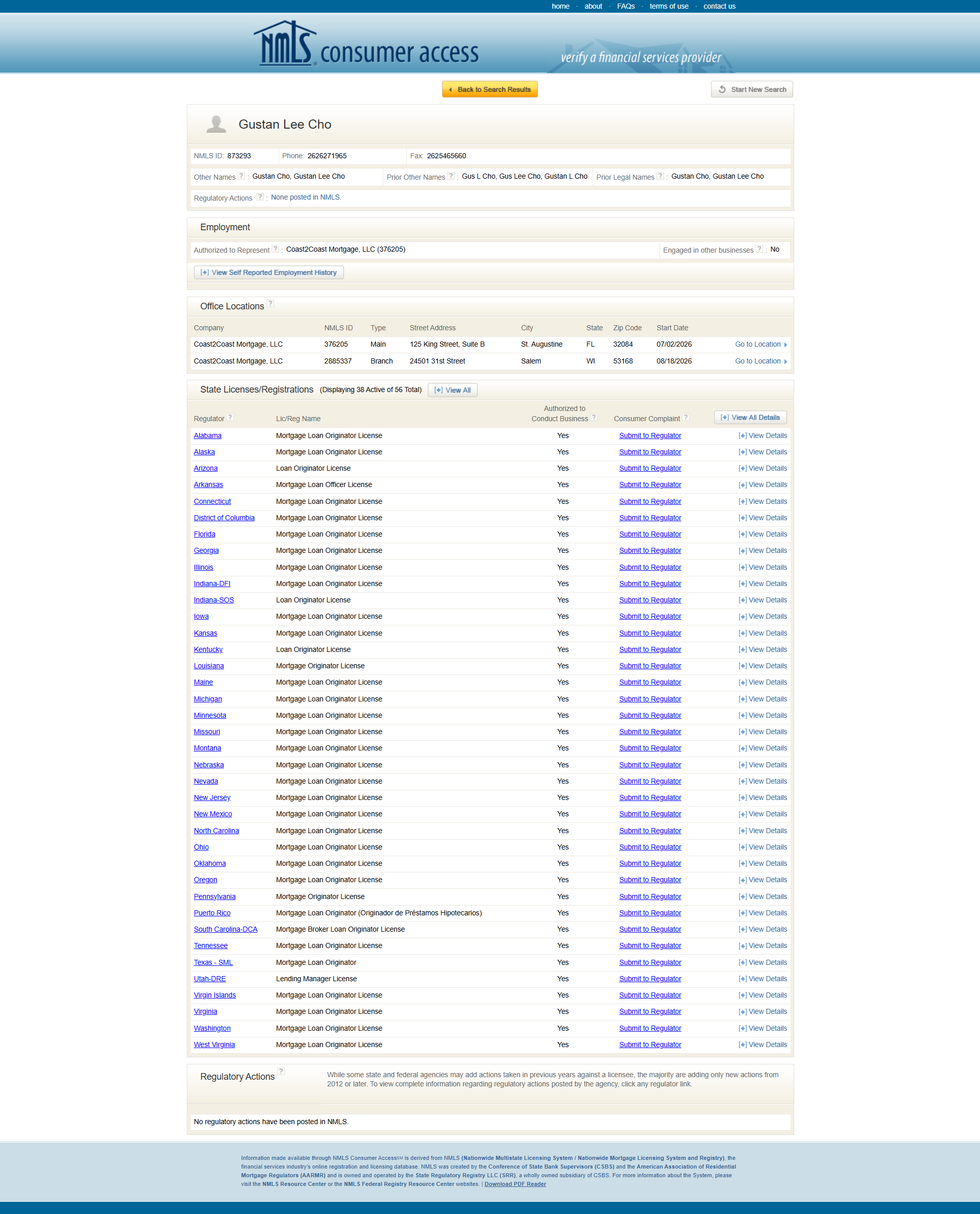 Disclosures and Licenses 1 Disclosures and Licenses