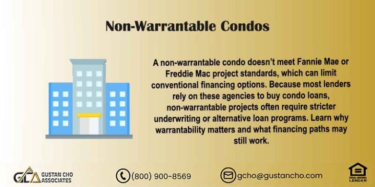 Non-Warrantable Condos